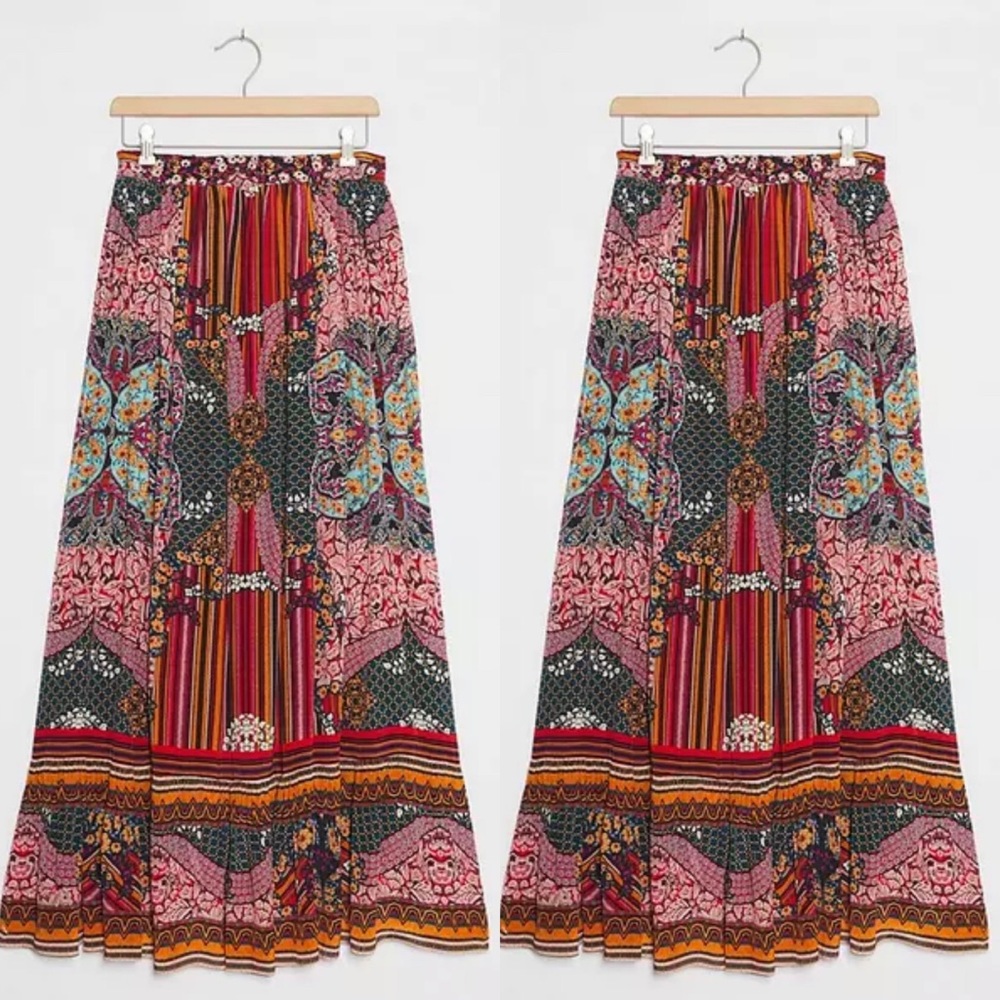 New Bhanuni by jyoti Allaire High-Low Maxi Skirt - Picture 2 of 8